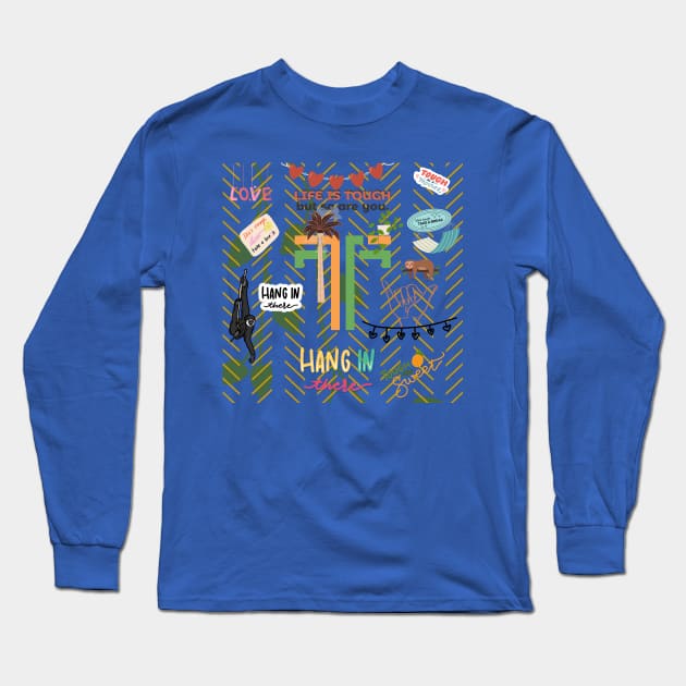 Tough Long Sleeve T-Shirt by Joy-Graphix